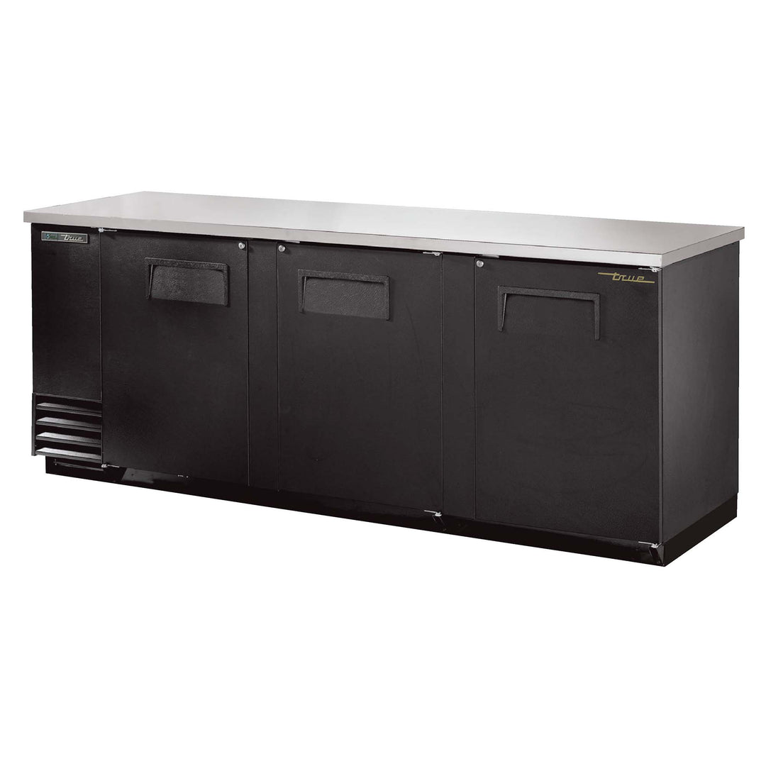 True 90" Back Bar Refrigerator True Mfg TBB-4-HC