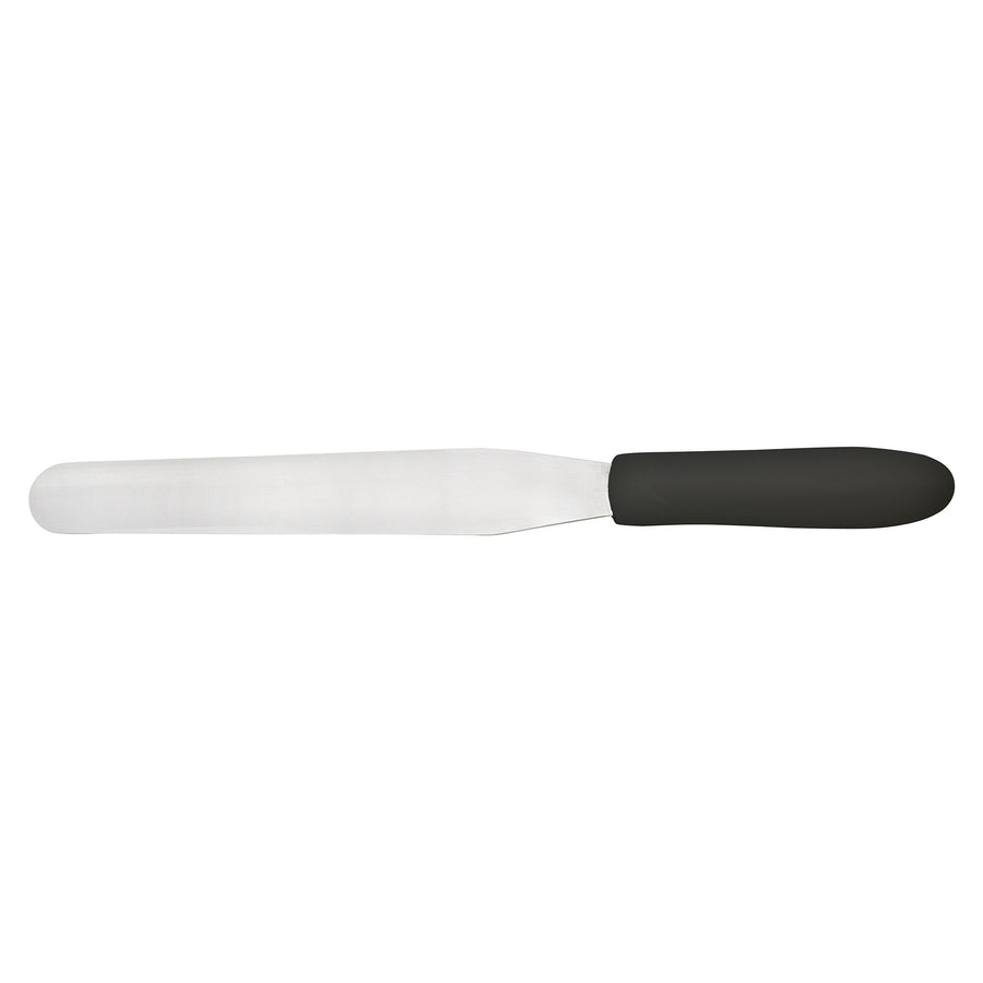 Winco 8" Straight Blade Bakery Spatula with Black Polypropylene Handle (Winco TKPS-7)