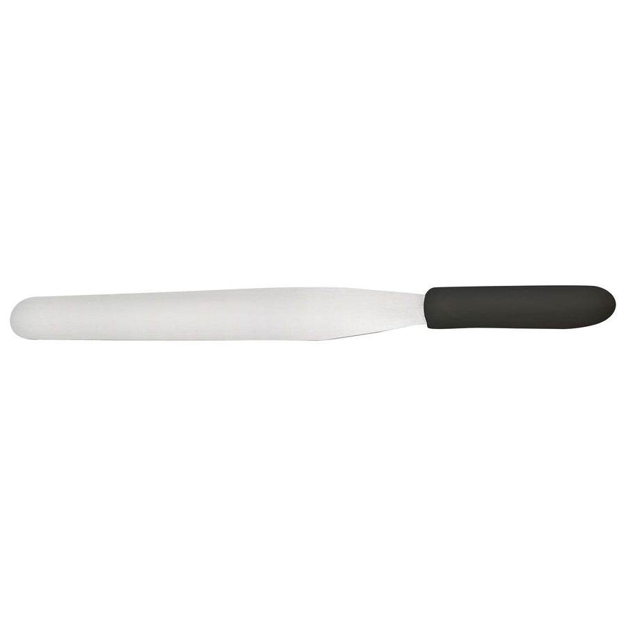 Winco 10" Straight Blade Bakery Spatula with Black Polypropylene Handle (Winco TKPS-9)