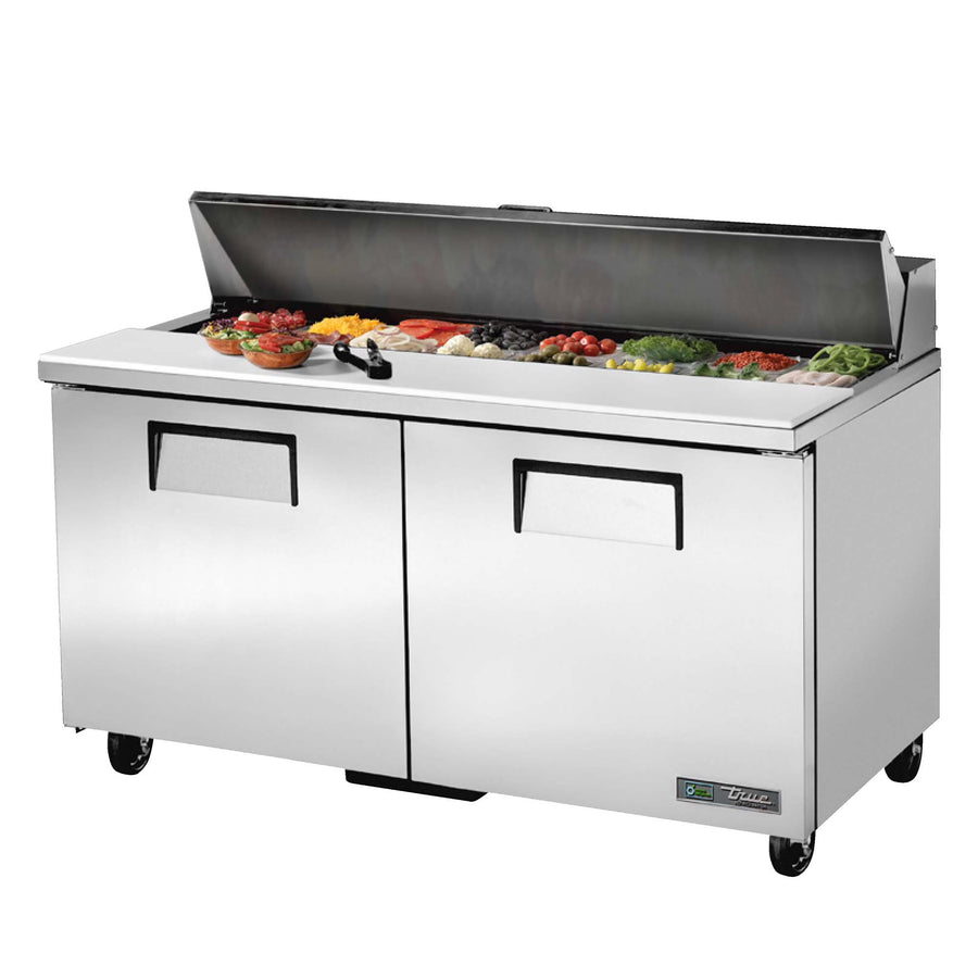 True 60" Refrigerated Salad/Sandwich Prep Table (True Mfg. TSSU-60-16-HC)
