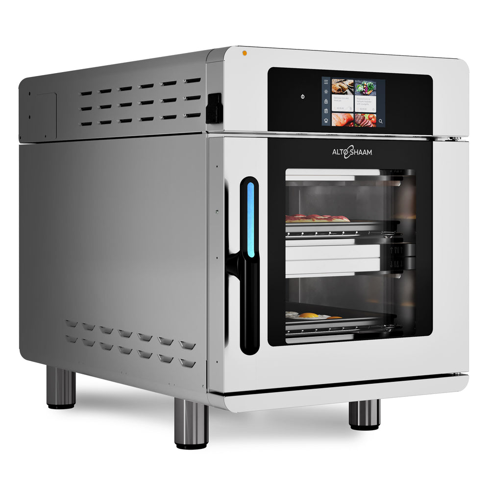 Side View - Alto-Shaam VMC-H2H Vector H Series Multi-Cook 2-Chamber Electric Oven – Ventless with Simple Controls – 208-240 VAC, 1-Phase