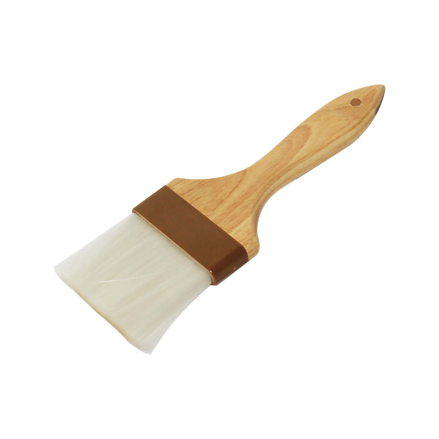 Thunder Group 2" Wide Flat Nylon Bristle Pastry/Basting Brush (Thunder Group WDPB003N)
