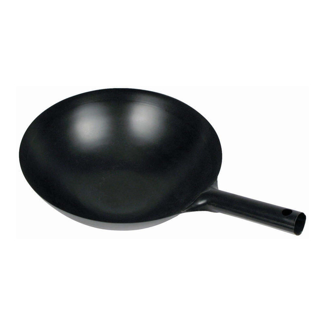 Winco 14" Carbon Steel Black Japanese-Style Wok (Winco WOK-34)