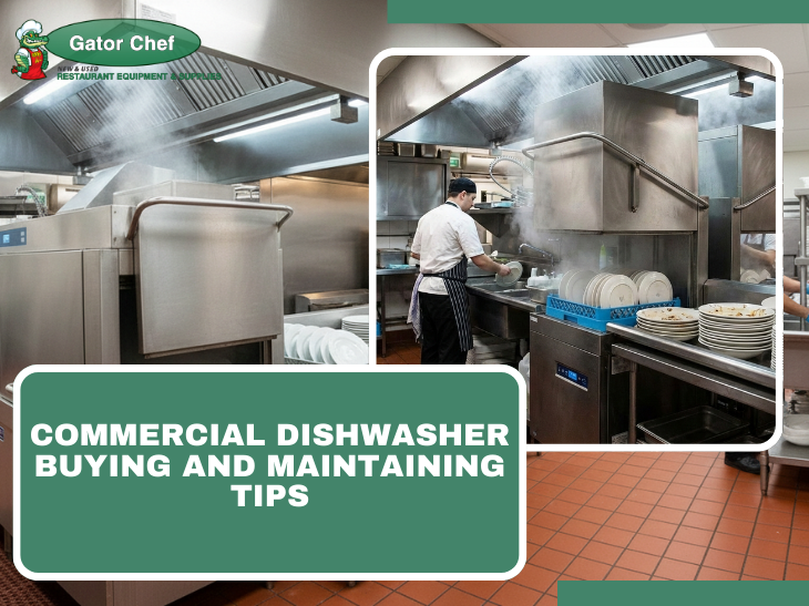 Commercial Dishwasher Buying and Maintaining Tips