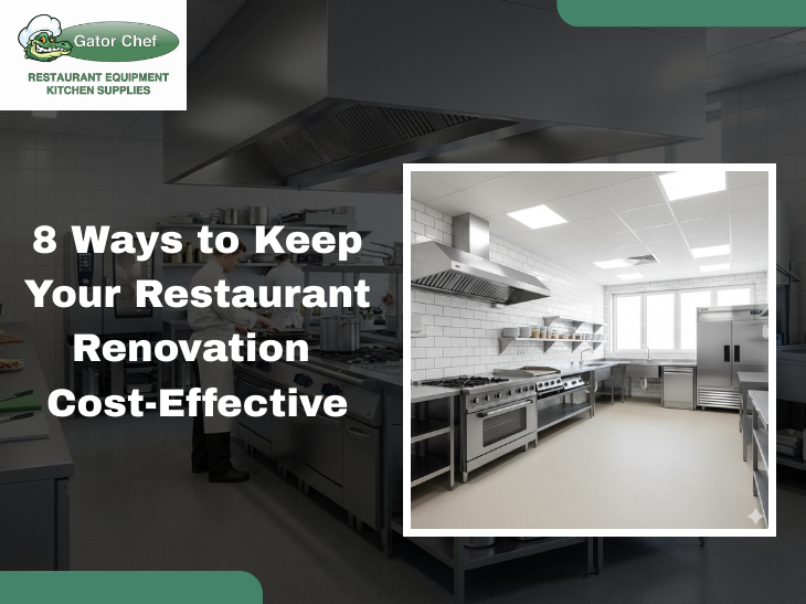 8 Ways to Keep Your Restaurant Renovation Cost-Effective