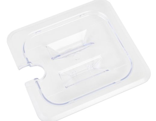 Thunder Group Clear 1/6 Size Slotted Food Pan Lid (Thunder Group PLPA7160CS)