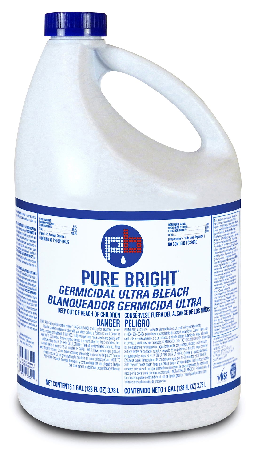1008635042 Pure Bright Bleach 6% 1-Gallon