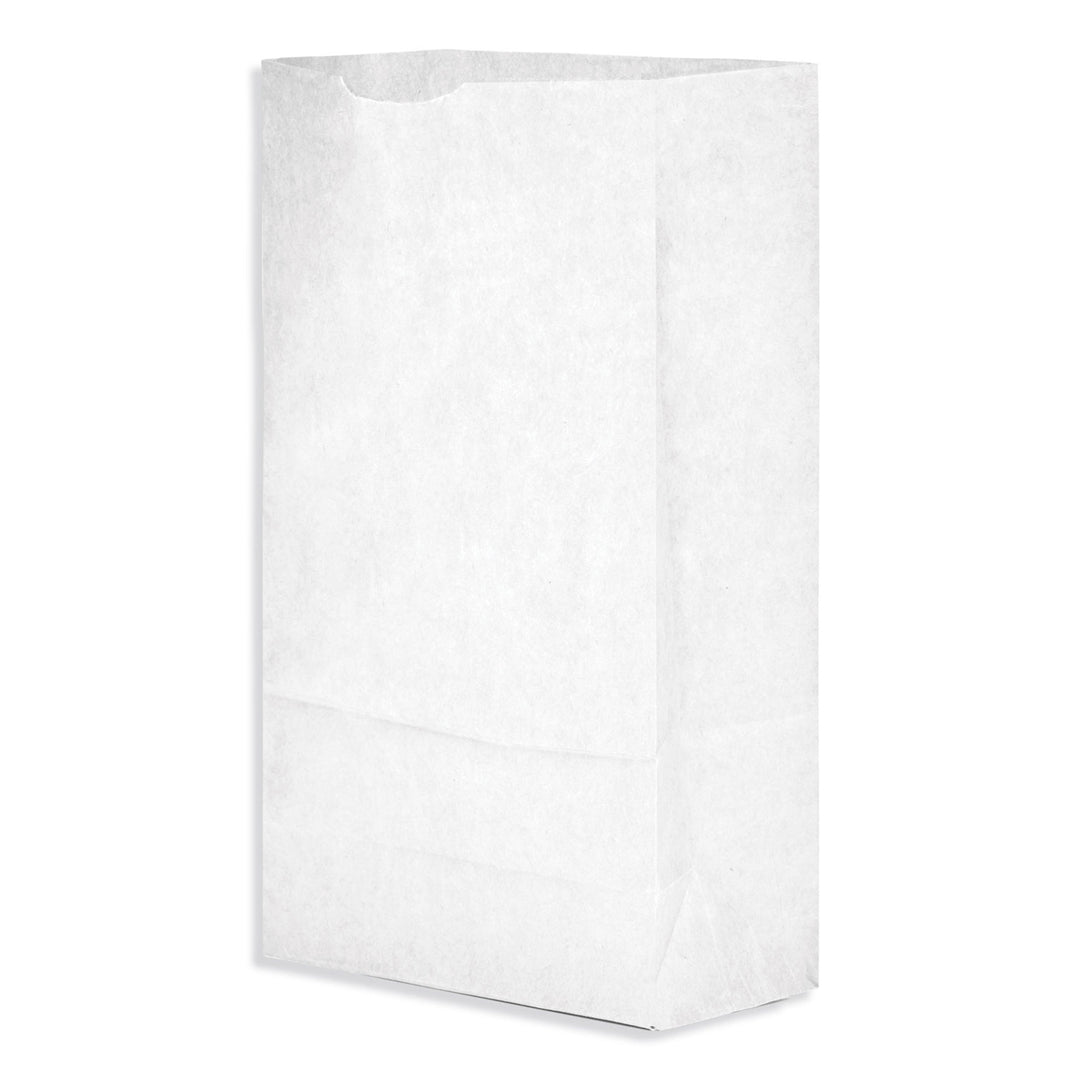 6 Lb. White Paper Grocery Bag – Sold 500 Bags per Case
