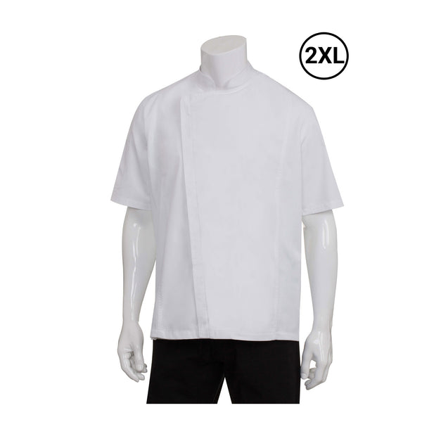 Shop Chef Works Springfield Chef Coat BCSZ009-WHT-2XL, Cool Vent