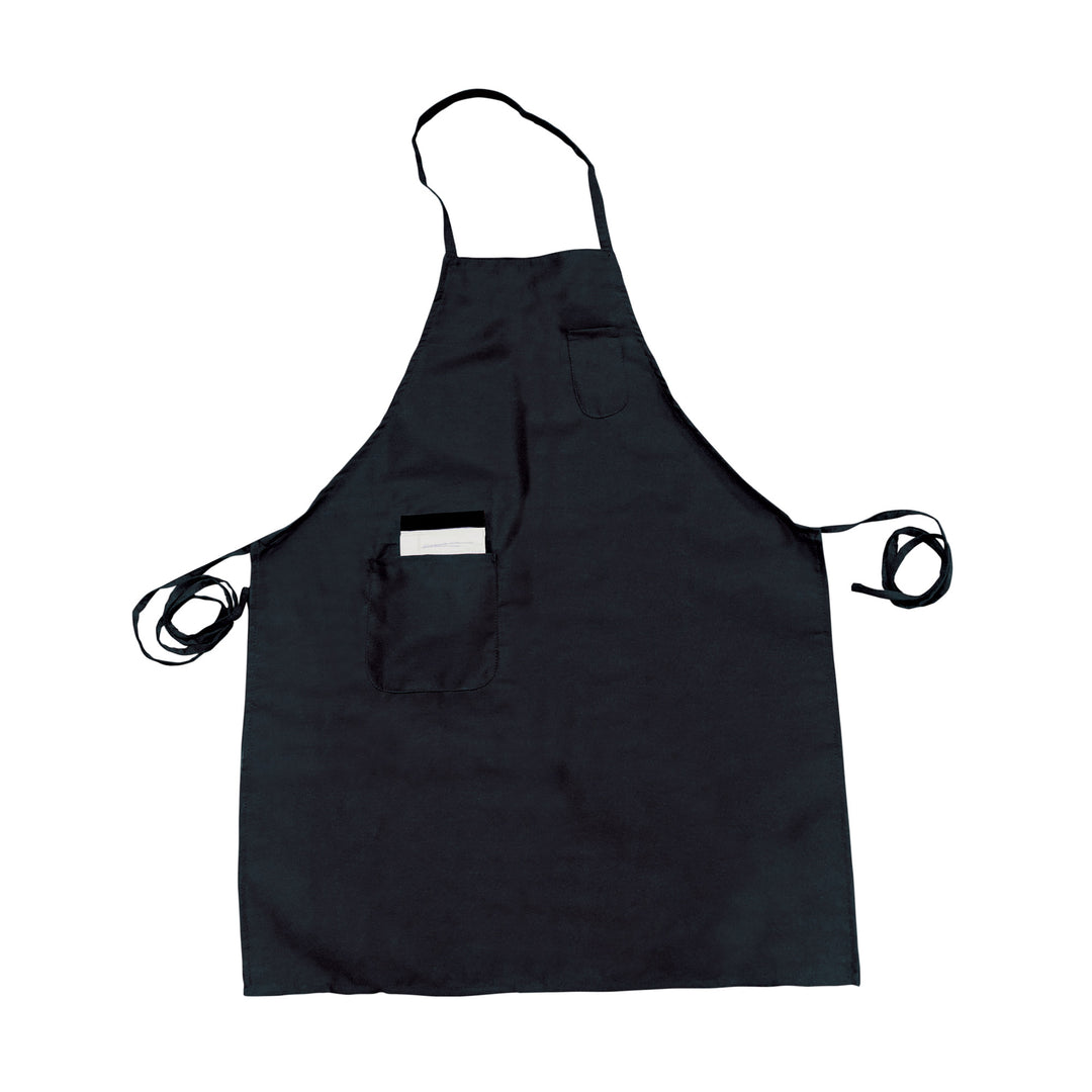 Thunder Group CA3326BK Bib Apron Full-Length No Pockets - Black