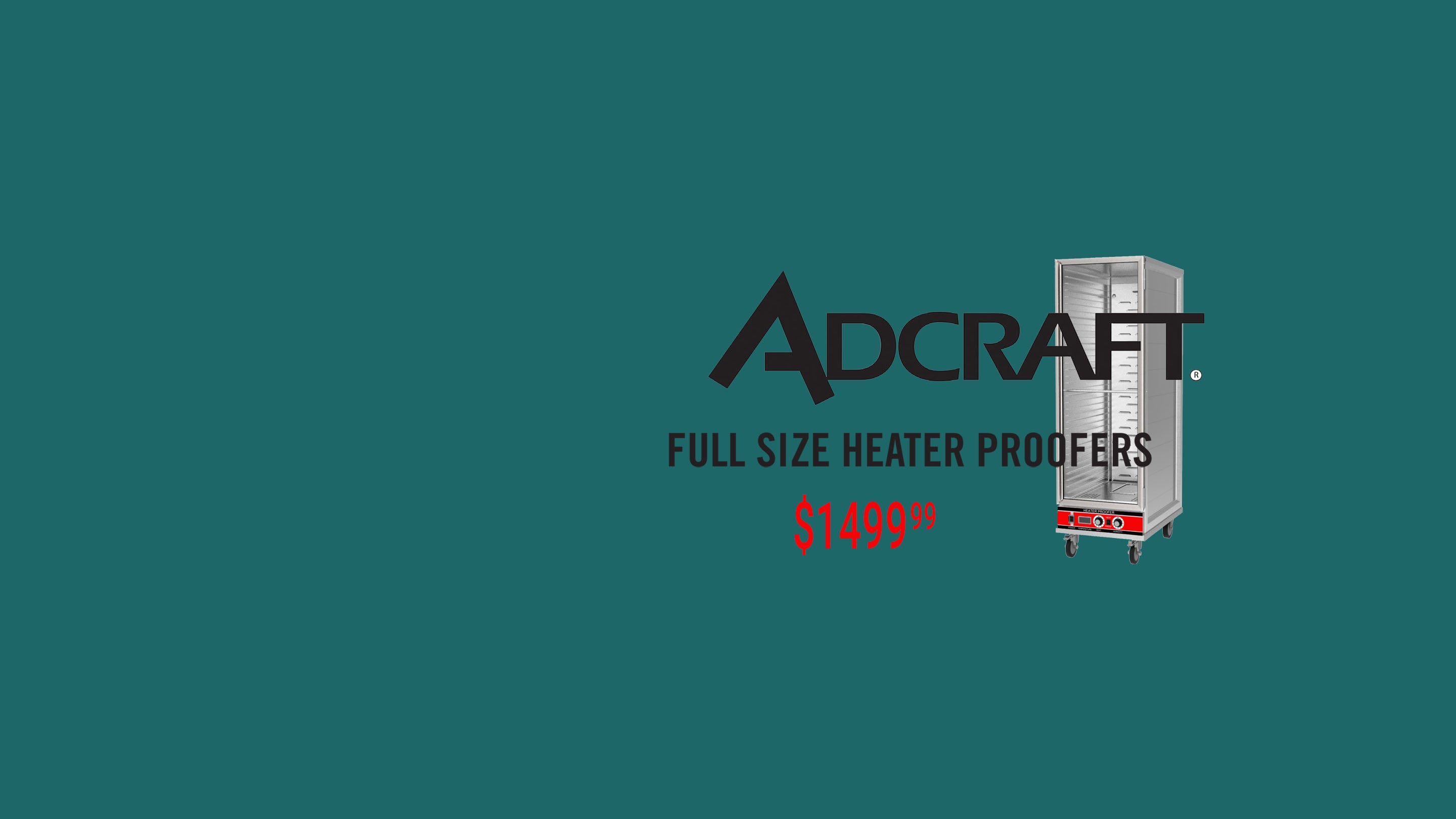 Adcraft Full Size Heater Proofers - Gator Chef Restaurant Equipment and Supplies