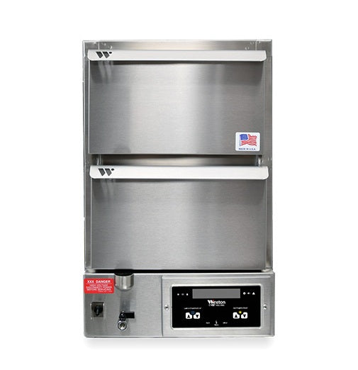 Winston HBB5N2 CVap® Double Warming Drawer Heated Holding Unit with Convection Fan - Free Standing - 120V, 1572W
