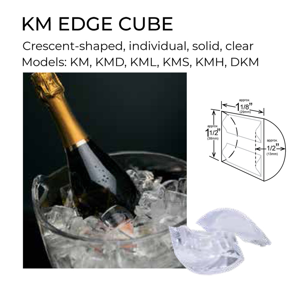 Hoshizaki KM-81BAJ Crescent Style Ice Cube | Gator Chef Restaurant Equipment and Supplies