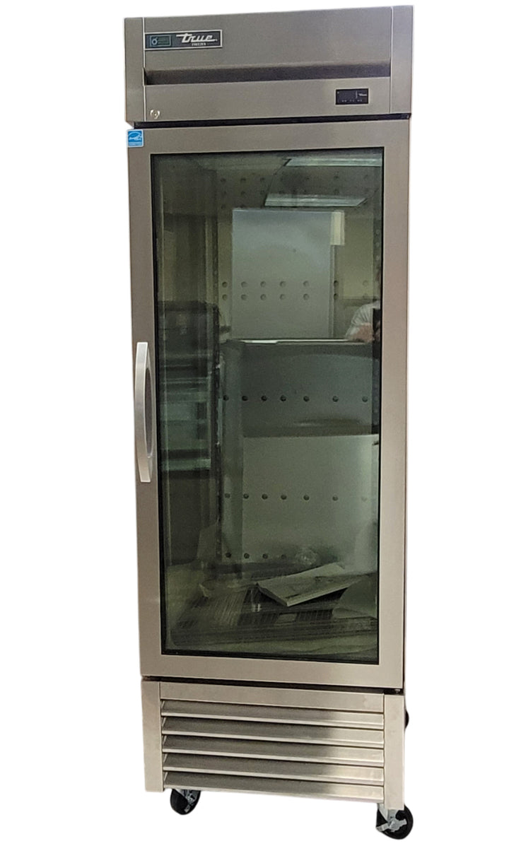 27" Stainless Steel Reach-In Freezer with Glass Door (True Mfg. T-23FG-HC~FGD01)