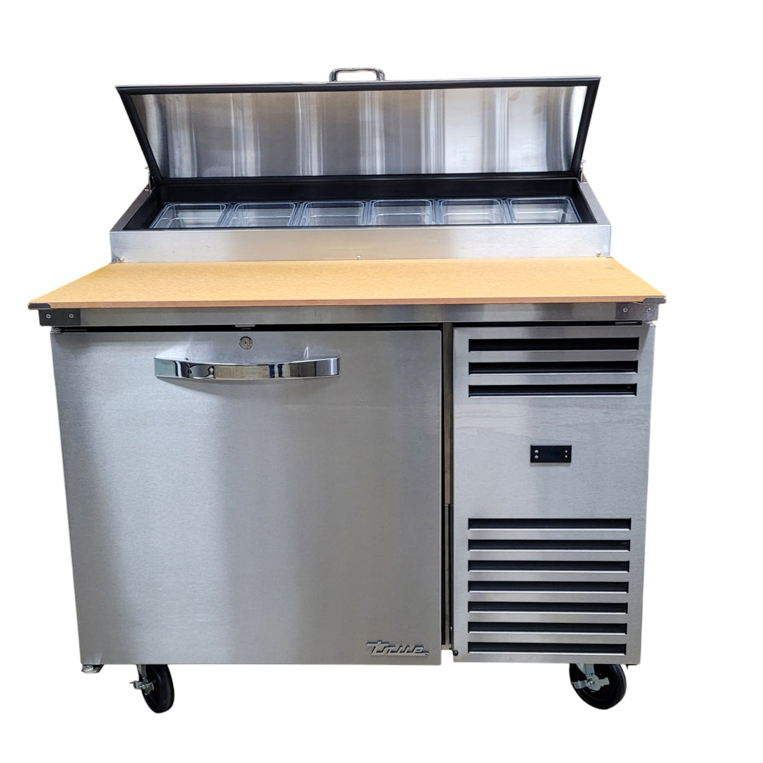 44" Stainless Steel Pizza Preparation Refrigerator (True Mfg. TPP-AT44-HC~SPEC3)