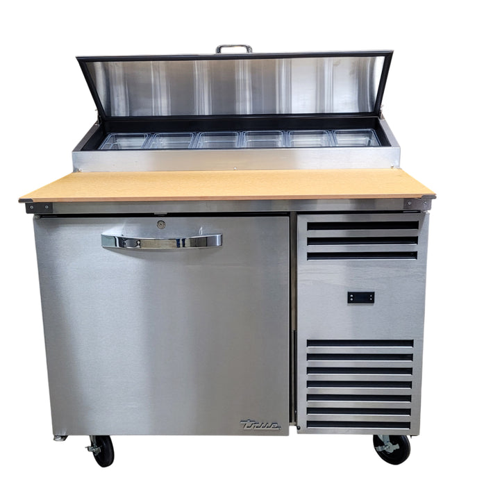 44" Stainless Steel Pizza Preparation Refrigerator (True Mfg. TPP-AT44-HC~SPEC3)