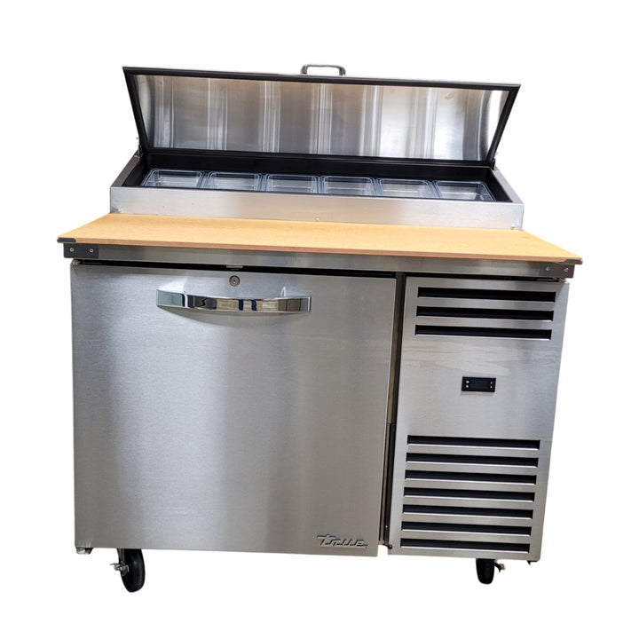 44" Stainless Steel Pizza Preparation Refrigerator (True Mfg. TPP-AT44-HC~SPEC3)