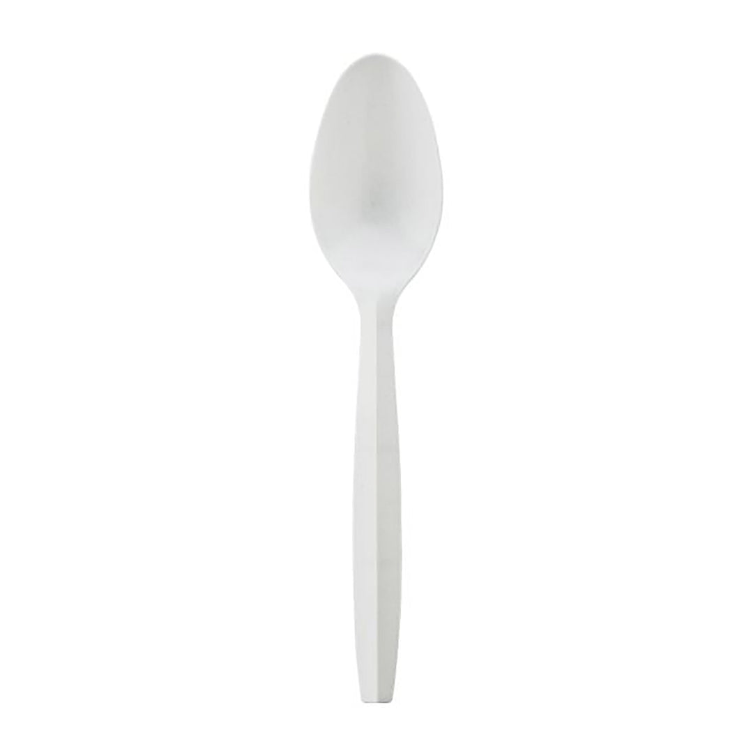 Medium Weight White Plastic Teaspoon – Sold 1000 Teaspoon per Case