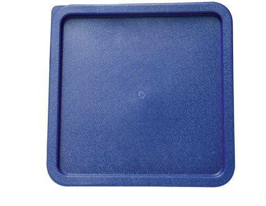 Thunder Group Square 12, 18 & 22 Qt. Food Storage Container Cover, Blue (Thunder Group PLSFT121822C)