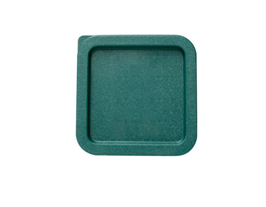 Thunder Group Square 2 & 4 Qt. Food Storage Container Cover, Green (Thunder Group PLSFT0204C)