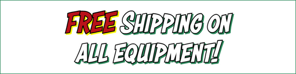 Free shipping on all equipment when ordering online