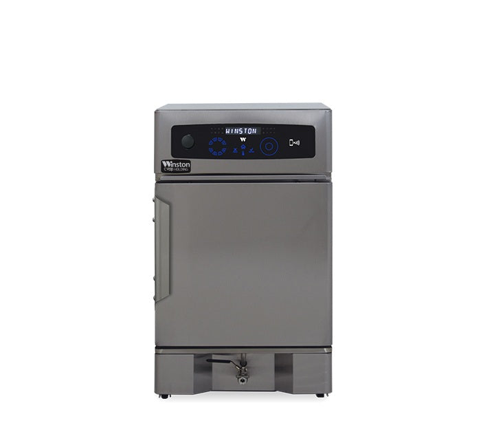 Winston HOV7-04HP CVap® Half-Size – Half-Pan Mobile Heated Holding Cabinet - 120V, 1824W