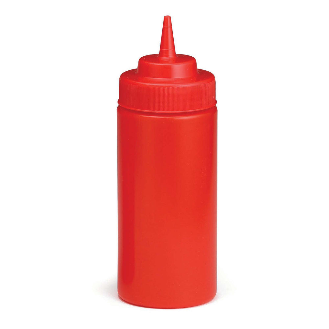 TableCraft 16 Oz. Red Squeeze Bottle (TableCraft 11663K)