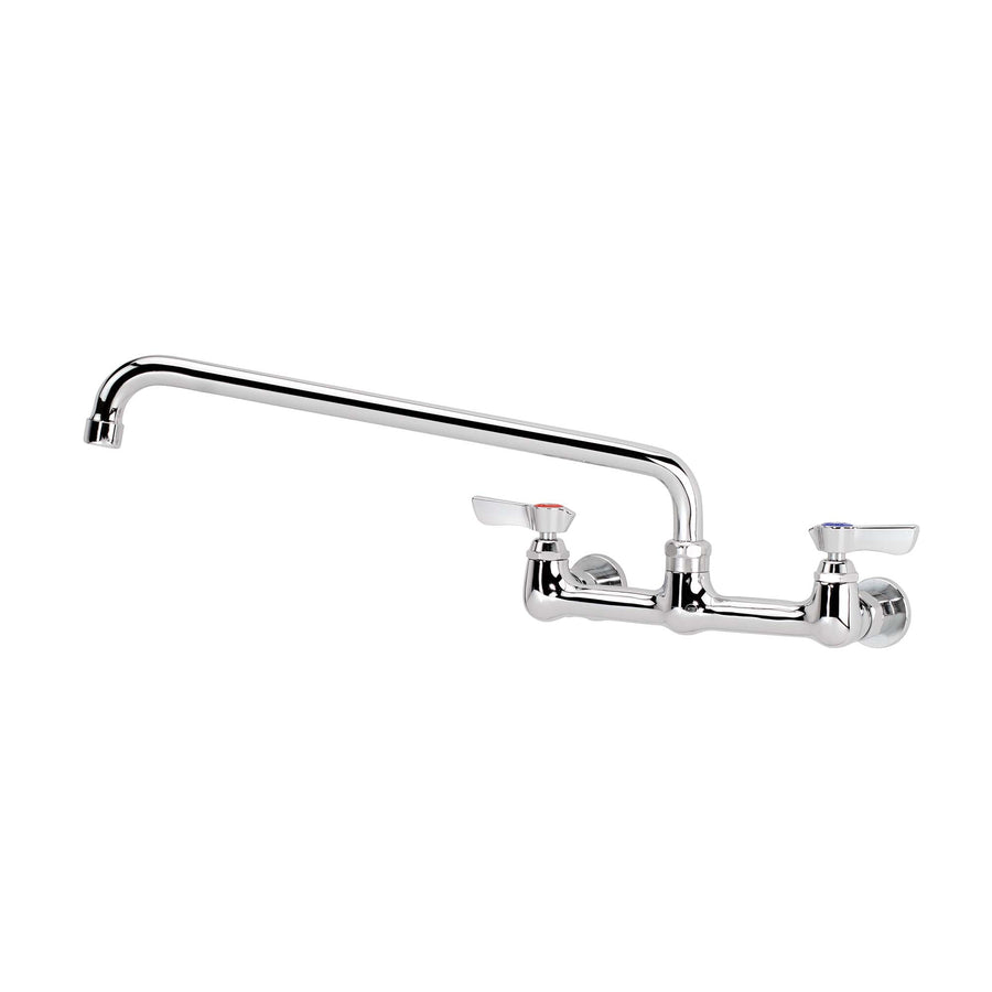 Krowne Standard Series 14" Commercial Wall Mounted Swing-Neck Faucet (Krowne Metal 12-814L)