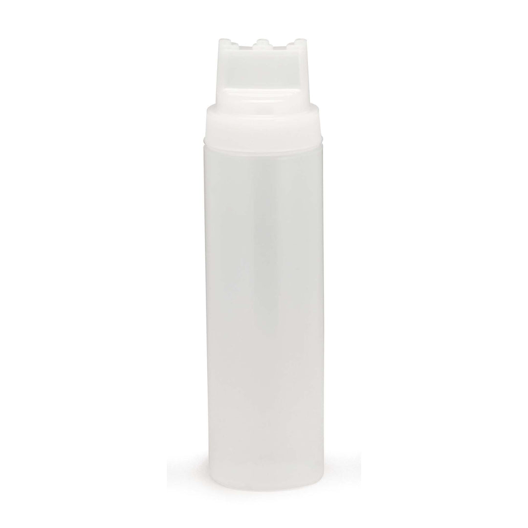 TableCraft 24 Oz. Clear Three TipTop™ Squeeze Bottle (TableCraft 12463C3)