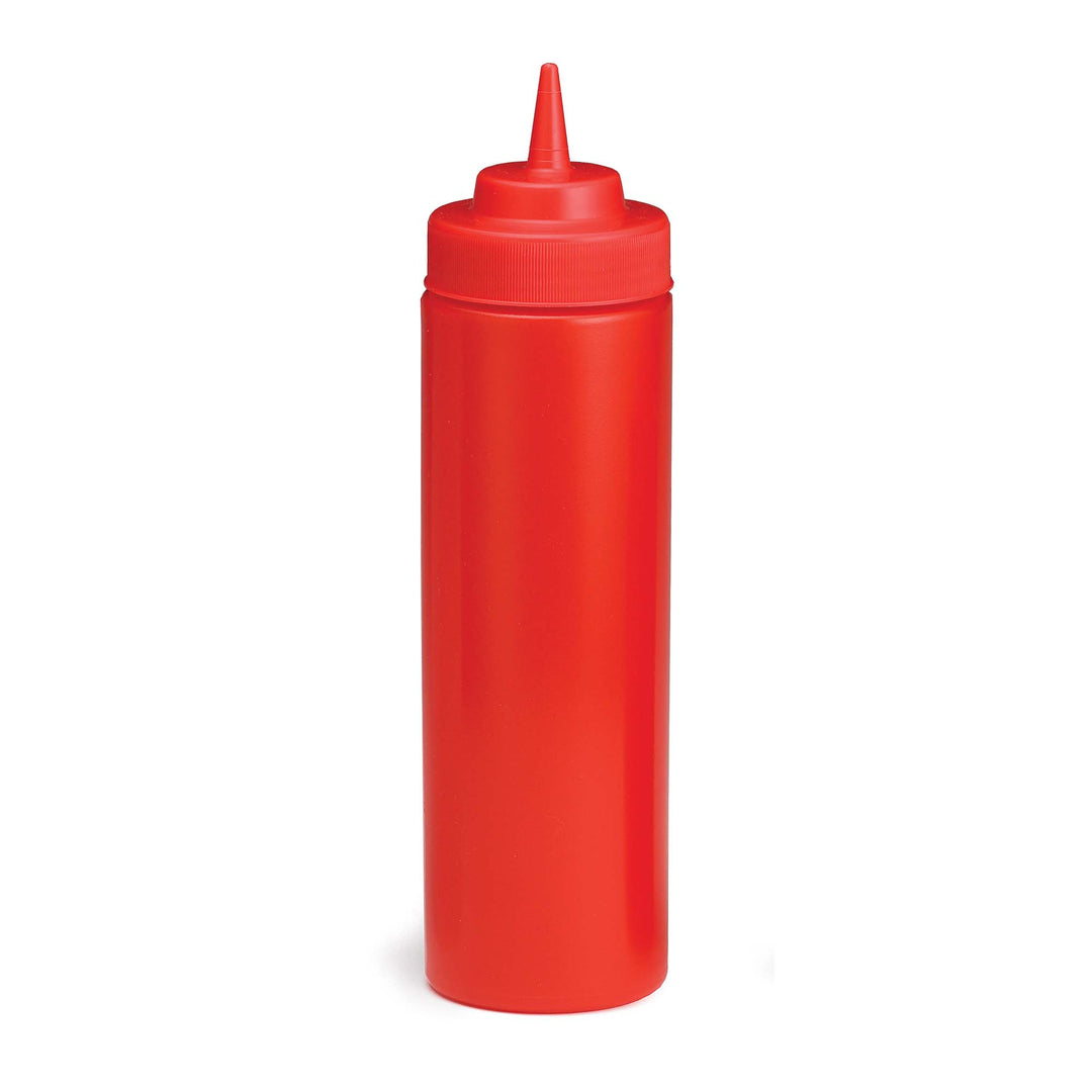 TableCraft Red Widemouth™ 24 Oz. Squeeze Bottle (TableCraft 12463K)