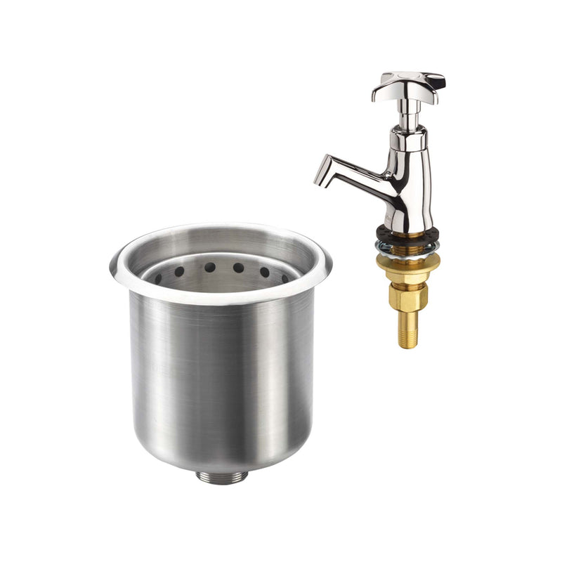 Krowne Royal Series Stainless Steel Drop-In Dipper Well with Faucet (Krowne Metal 16-149)