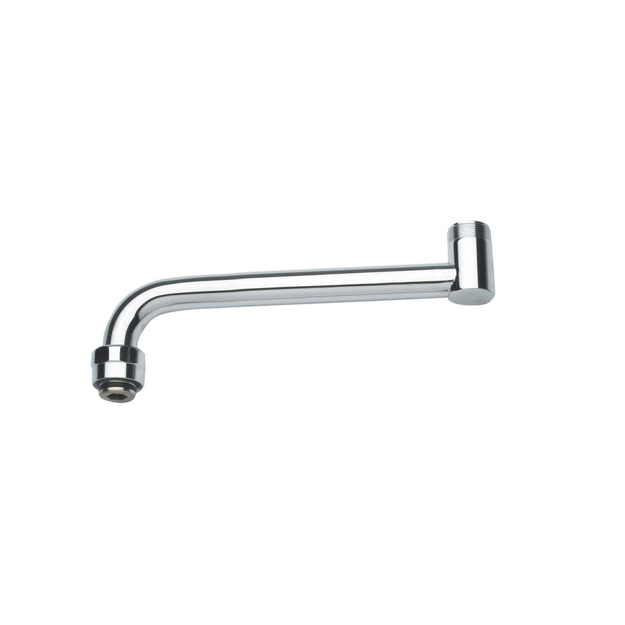 Krowne Royal Series 12" Chrome-Plated Brass Swivel Spout Extension (Krowne Metal 21-404L)