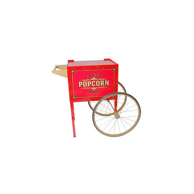 BenchmarkUSA Street Vendor Antique Trolley Popcorn Machine Cart (Winco 30010)