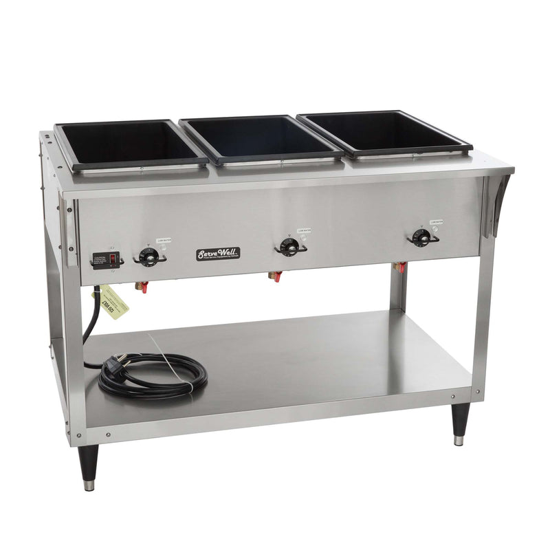 ServeWell® 3-Well Electric Steam Table (Vollrath 38213)