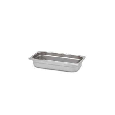 1/3 Size, 2.5 Inch Deep Steam Table/Holding Pan (Crestware 4132)