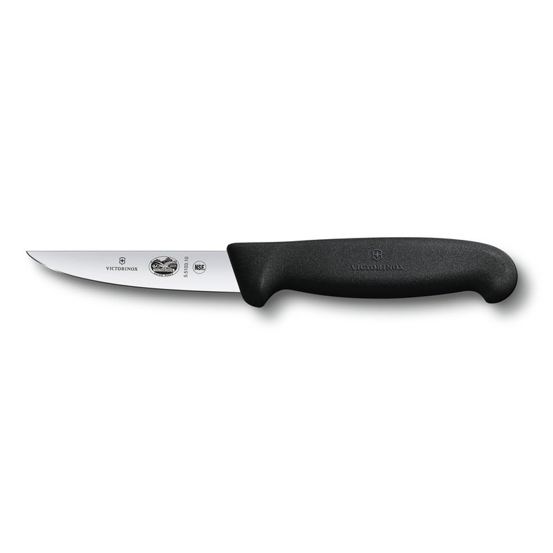 Fibrox® Pro 4" Boning Knife with Black Handle (Victorinox 5.2003.10)