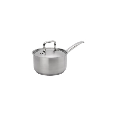 3 ½ Quart Stainless Steel Sauce Pan with Cover (Browne 5734033)