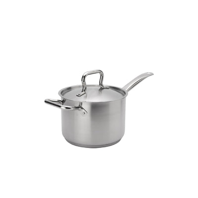 4 ½ Quart Stainless Steel Sauce Pan with Cover (Browne 5734034)