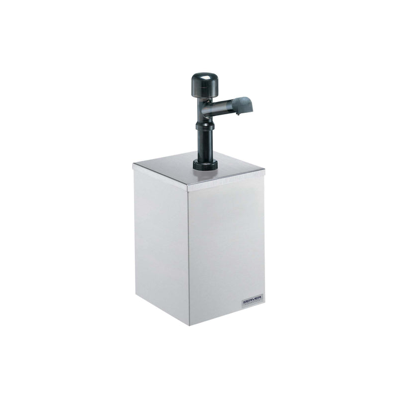 Server 1-Gal. Condiment Pump Dispenser with Stainless Steel Base (Server Products 67100)