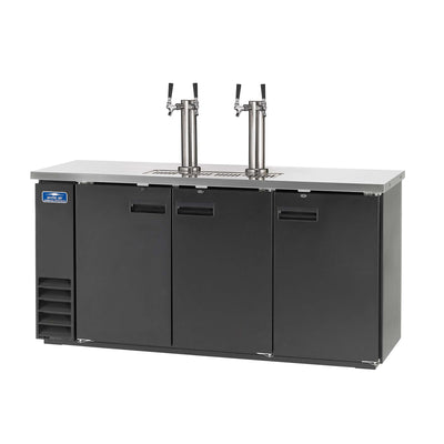 72” Two-Tower Direct Draw Keg Cooler (Arctic Air ADD72R-2)