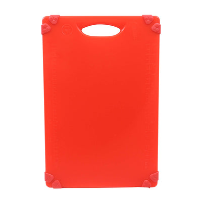 TableCraft 12” x 18” Listed NSF Cutting Boards, Red (TableCraft CBG1218ARD)
