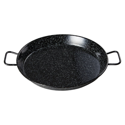 Winco 23-5/8" Enameled Carbon Steel Paella Pan (Winco CSPP-23E)