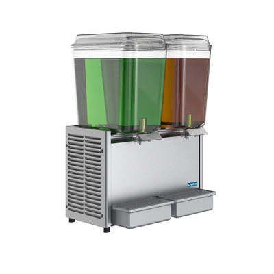 Crathco 2-Bowl Refrigerated Beverage Dispenser (Grindmaster D25-3)
