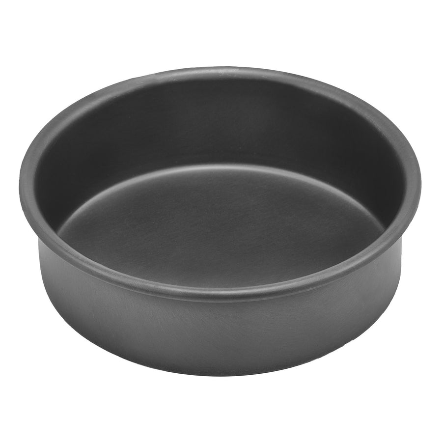 Winco 6" x 2" Round Anodized Aluminum Cake Pan (Winco HAC-062)