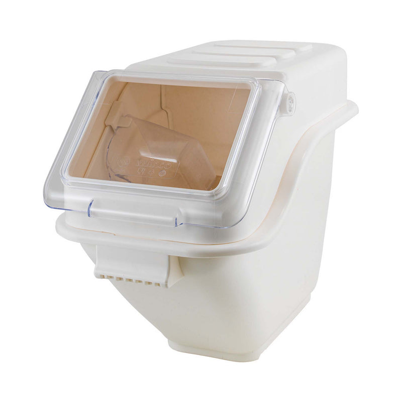 Winco 5-Gal. Dry Shelf Ingredient Bin with Lid and Scoop (Winco IB-5S)