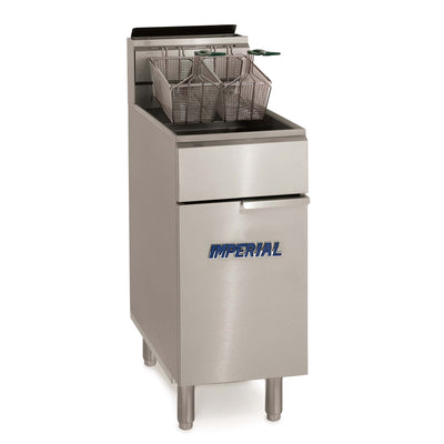 Imperial 40-Lb. Commercial Tube Type Gas Deep Fryer (Imperial IFS-40)