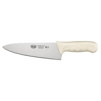 Stäl Series 8" Chef's Knife with White Handle (Winco KWP-80)