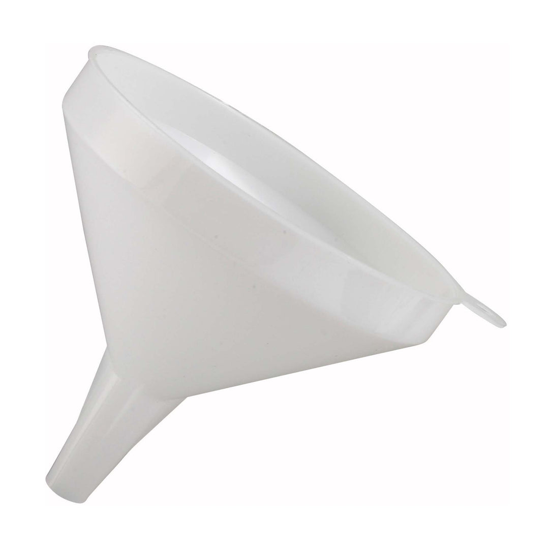 Winco 16 Oz. White Plastic Funnel (Winco PF-16)