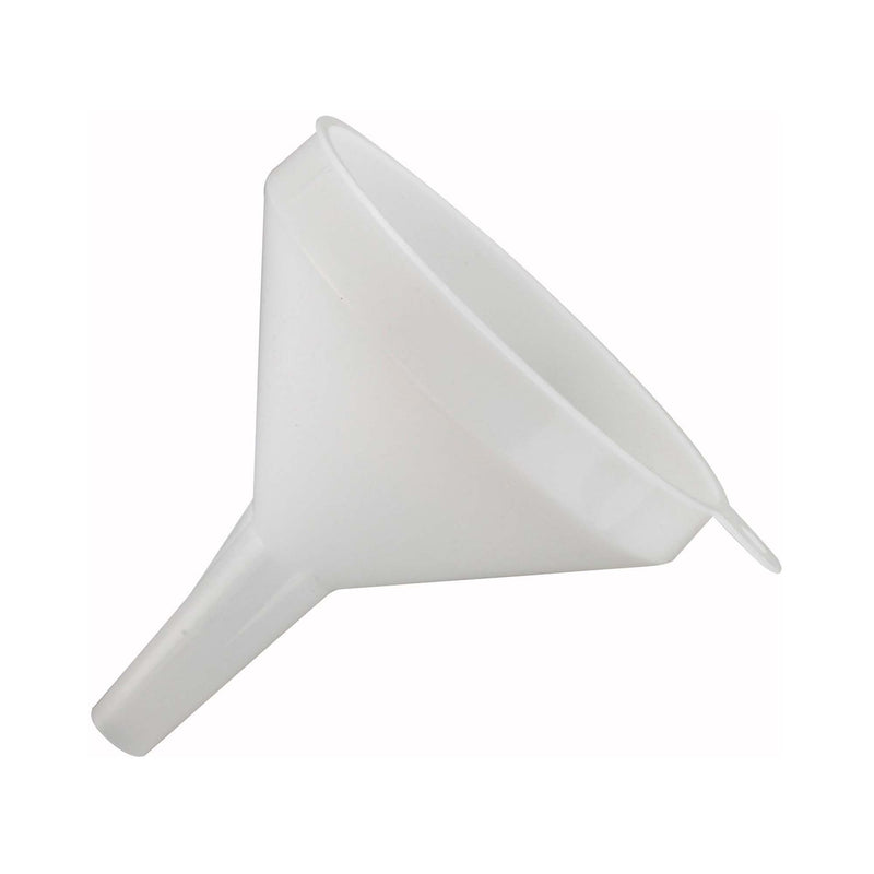 Winco 8 Oz. White Plastic Funnel (Winco PF-8)