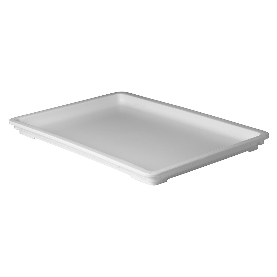 Winco 18" x 26" White Polypropylene Pizza Dough Proofing Box Cover (Winco PL-36NC)